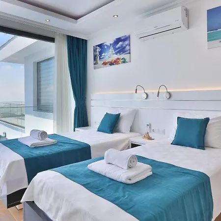 Villa Uezuemlue 3 Bedroom Secluded With Private Pool Hot Tub Kalkan